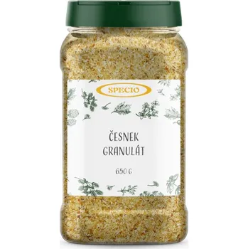 Koření SPECIO Česnek granulát 650g - dóza