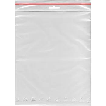 Sáček na potraviny Sáček se zipem 180x250, 100 ks