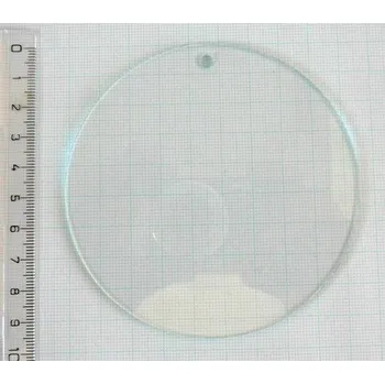 Sklíčko pro malování na sklo - KRUH prům. 100 mm bez dírky