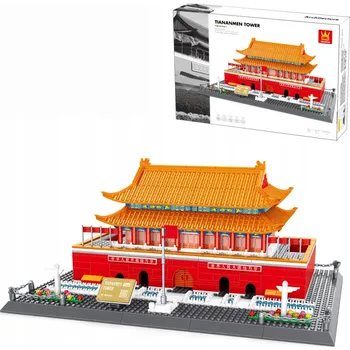 ostatní stavebnice Stavební Stavebnice Wange 5218 - Věž Nebeského klidu v Pekingu, 758 dílků