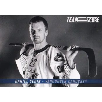 Sběratelská karetní hra insert karta DANIEL SEDIN 12-13 Score Team Score číslo TS7