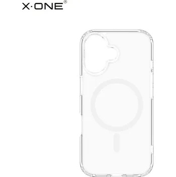 Pouzdro na mobilní telefon Pouzdro X-ONE Endura Clear (kompatibilní s MagSafe) - pro Apple iPhone 16 průhledné