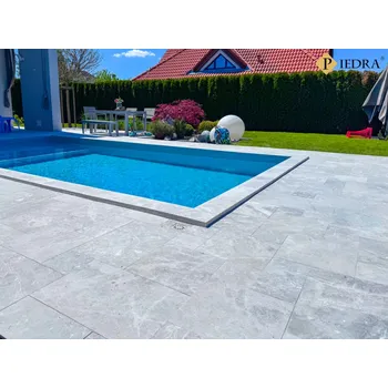 Dlažba Silver, přírodní mramor dlažba set 1,5 cm