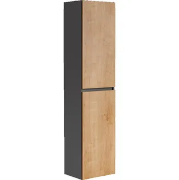 Koupelnový nábytek COMAD MONAKO GREY OAK 800 Vysoká skříňka