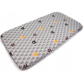 Prostěradlo PROSTĚRADLO DO POSTÝLKY 120x60 cm BAVLNĚNÉ Kerstin