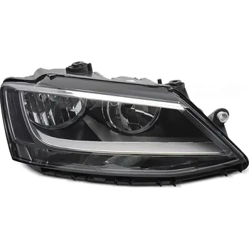 Přední světlomet TUNING-TEC Přední světlo VW JETTA 11-14 černé PRAVÉ TYC