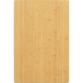 Konferenční stolek Bambusová stolová deska 40x60x4 cm, přírodní