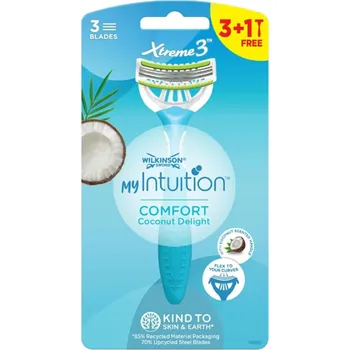 Wilkinson Xtreme 3 Comfort Coconut Delight jednorázový holicí strojek 3 + 1 kus