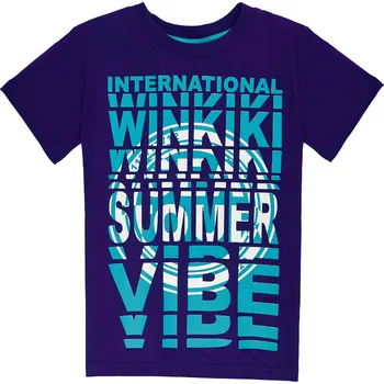 Chlapecké tričko Chlapecké triko - Winkiki WJB 01778, modrá Barva: Modrá, Velikost: 134