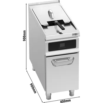 fritéza G.Gastro Elektrická fritéza 22L - se systémem filtrování oleje