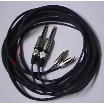 Audio kabel Cinch-Jack profi 2m Cinch-Jack P 2m