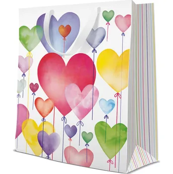 Dárková taška Paw Papírová taška PAW Premium střední Lovely Baloons ,balení 10 ks 545539