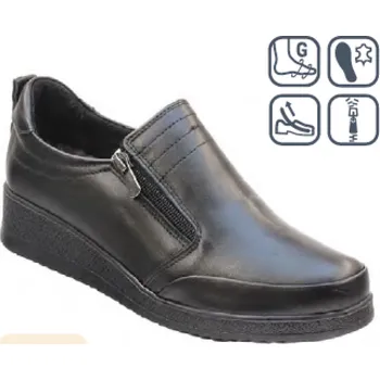 Dámská zdravotní obuv SANTÉ AZ/413 BLACK vych. obuv vel.37-42, černá - 39