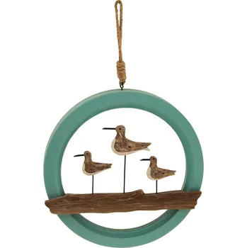 SEA Club Nástěnná dekorace - Rackové v kruhu 42x4,5cm Ø: 27,5cm