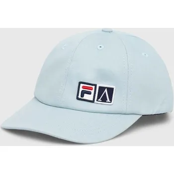 Kšiltovka Bavlněná baseballová čepice Fila Fila x Aries Cap, ONE SIZE, modrá, 55X
