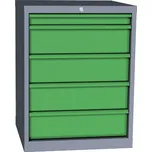 KOVOS Kontejner pracovního stolu Economy EPO 03A [červená]