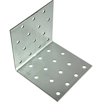 Tesařské kování KM9 Úhelník montážní 80x80x80x2mm certifikát CE