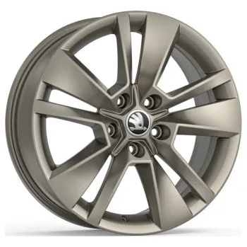 Disk Škoda Karoq: 18" disk z lehké slitiny Mytikas - stříbrný