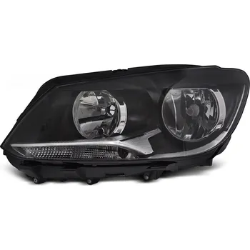 Přední světlomet TUNING-TEC Přední světlo VW CADDY, TOURAN 11-14 černé H7 LEVÉ TYC