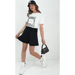 Černá mini sukně MUTANGES CY0450 Velikost: M