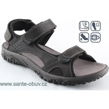 Dámská zdravotní obuv SANTÉ IC/753370 NERO vych. obuv vel.41-46, --- - 41