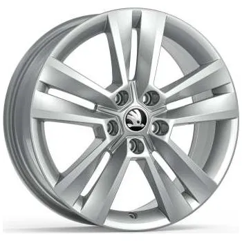Disk Škoda Kodiaq I: 17" disk z lehké slitiny Nanuq - stříbrný