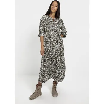 Dámské šaty ŠATY CAMEL ACTIVE DRESS AOP EUKALYPTUS