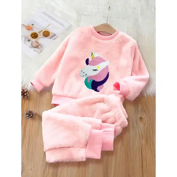 Dívčí pyžamo Dívčí pyžamo s Jednorožcem Pyžamo: 3 roky