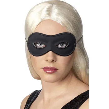 Karnevalová maska Látková škraboška - Farfalla černá