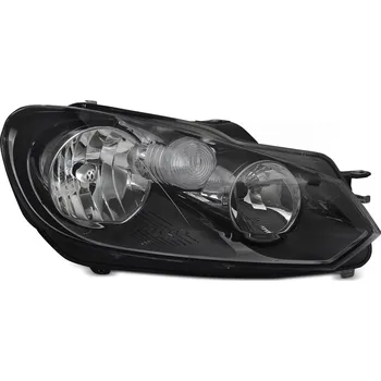 Přední světlomet TUNING-TEC Přední světlo VW GOLF VI 08-13 černé PRAVÉ TYC