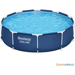 Bazén s konstrukcí Bestway Steel Pro 3,05m x 76cm bez filtrace