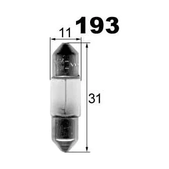 Autožárovka žárovka 12V 5W SV8,5 11x31mm