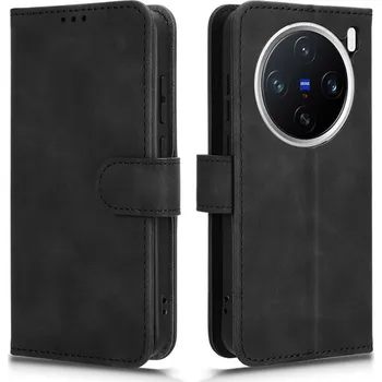Pouzdro na mobilní telefon Feel knížkové pouzdro na Vivo X200 5G - černé