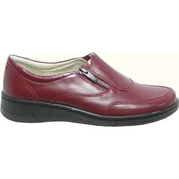 Dámské polobotky HILBY - dámské polobotky 683, bordó Velikost: 37