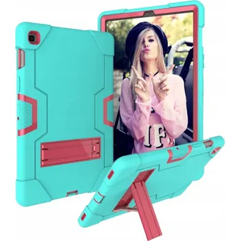 Pouzdro na mobilní telefon Pouzdro pro Samsung Tab A7 10.4" pancéřové s podstavcem, mátové