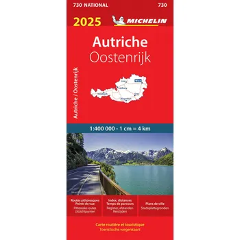 Michelin mapa Austria (Rakousko) 1:400 t.