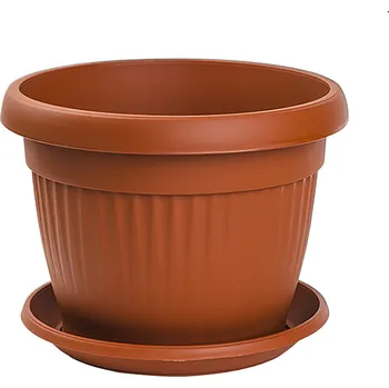 Květináč Gardino Gardino, Květináč MEDITERAN průměr 30 cm s podmiskou, terakota