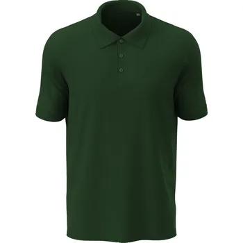 Pánské tričko Stedman Polokošile Lux Polo, krátký rukáv, pánská COT05906054004-bottle gree XL Zelená lahvově