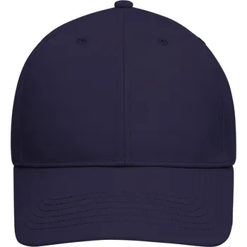 Pracovní přilba Myrtle Beach Kšiltovka MB 6249, 6 panelová, bio bavlna COT036249abs99-deep purple UNI Purpurová deep