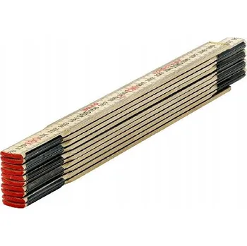 metr SOLA HC 2/10 Skládací dřevěný metr 2m