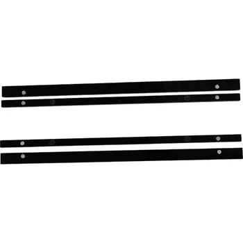 Příslušenství pro gramofon Muziker MUZR65G Nástenný stojan na LP desky Black