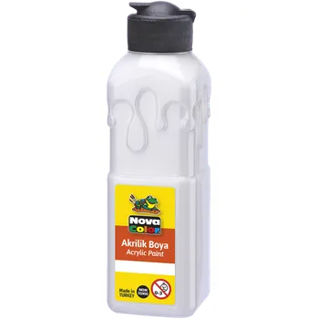Výtvarná barva barva akrylová 180g bílá NC-1005 512268