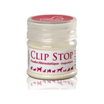 Kosmetika pro psa LADYBEL FRANCE Clip Stop hemostatický prášek 20 g k zástavě krvácení