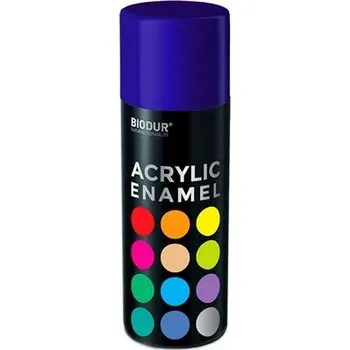 Barva ve spreji BIODUR SPRAY AKRYLOVÁ BARVA RAL 5002 MODRÁ GENCJÁNOVÁ