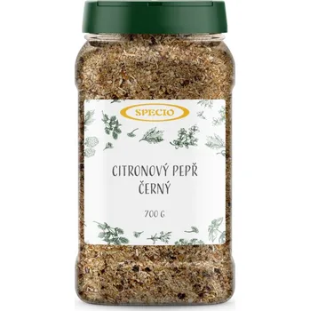 Koření SPECIO Citronový pepř černý 700g - dóza
