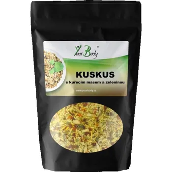 YOURBODY Kuskus s kuřecím masem a zeleninou 250g