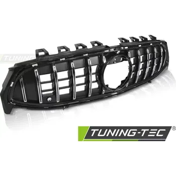 Kapota Přední maska Mercedes CLA W118 19- chrom/černá SPORT STYLE (GRME60)