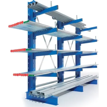 Dílenský regál META Konzolový regál MULTISTRONG M - jednostranný přístavný 75067