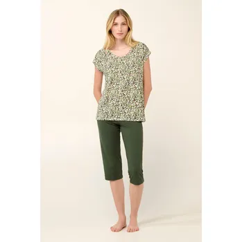 Dámské pyžamo Vamp Dámské pyžamo s kapri kalhotami 22032
