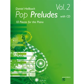 Hudebniny Hal Leonard Corporation Daniel Hellbach - Pop Preludes 2